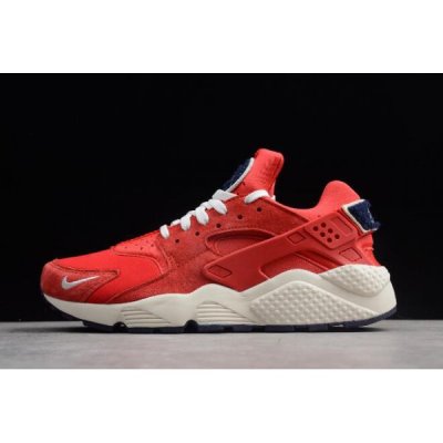 Nike Air Huarache Run Premium Kırmızı / Krema Spor Ayakkabı Türkiye - 3I2B7KSZ